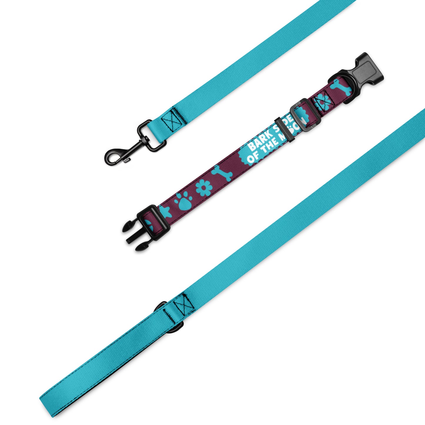 Masha and the Bear Friends Bark Side of the Moon Pet collar & leash S CUT-SEW