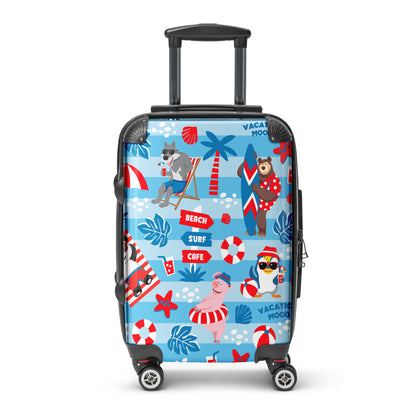 Masha and the Bear Friends Vacation Mood Hard-shell suitcase Small SUBLIMATION