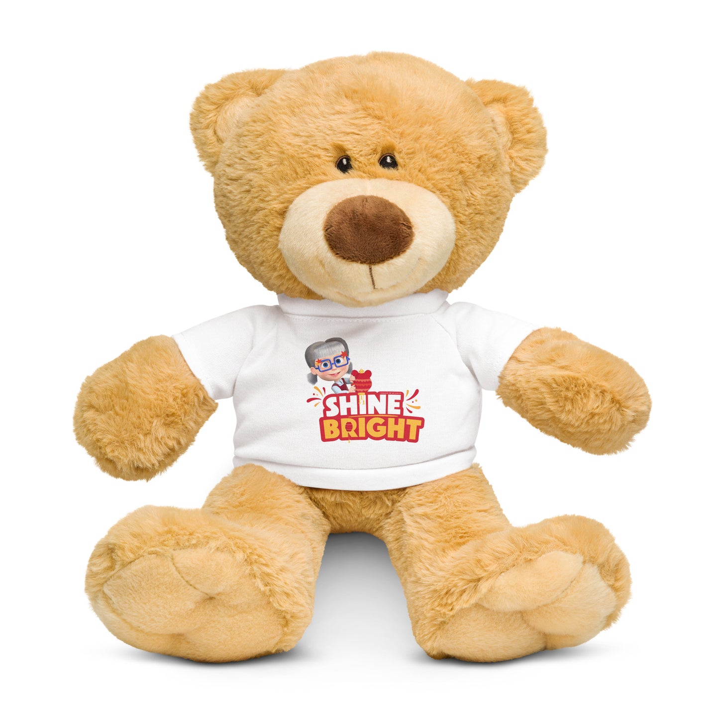 Masha and the Bear Friends Lunar Horse Teddy bear with a t-shirt Default Title SUBLIMATION