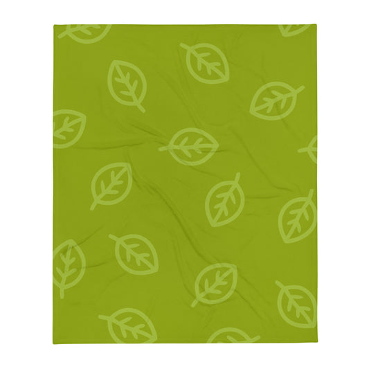 Masha and the Bear Friends Go Green! Throw Blanket 50″×60″ SUBLIMATION