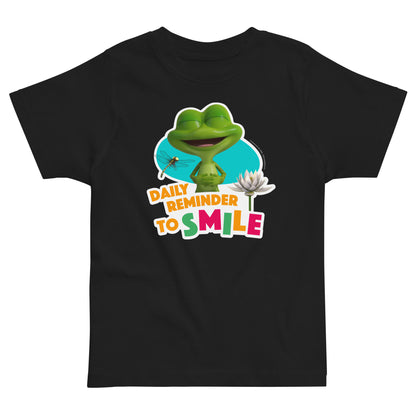 Masha and the Bear Friends: Swamp Squad Toddler jersey t-shirt Black T-SHIRT