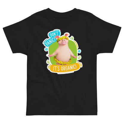Masha and the Bear Friends Go Green! Toddler jersey t-shirt Black 3 T-SHIRT