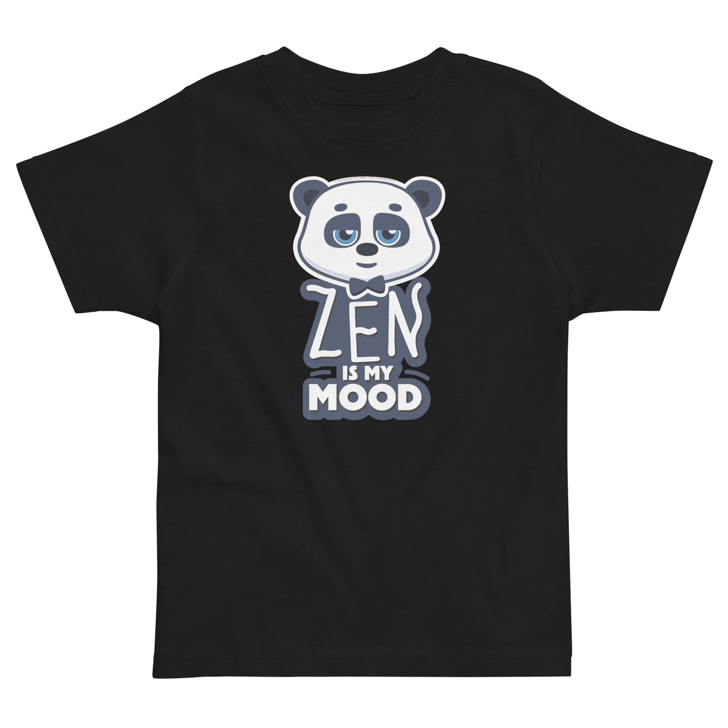 Masha and the Bear Friends: Emoji Toddler jersey t-shirt Black T-SHIRT