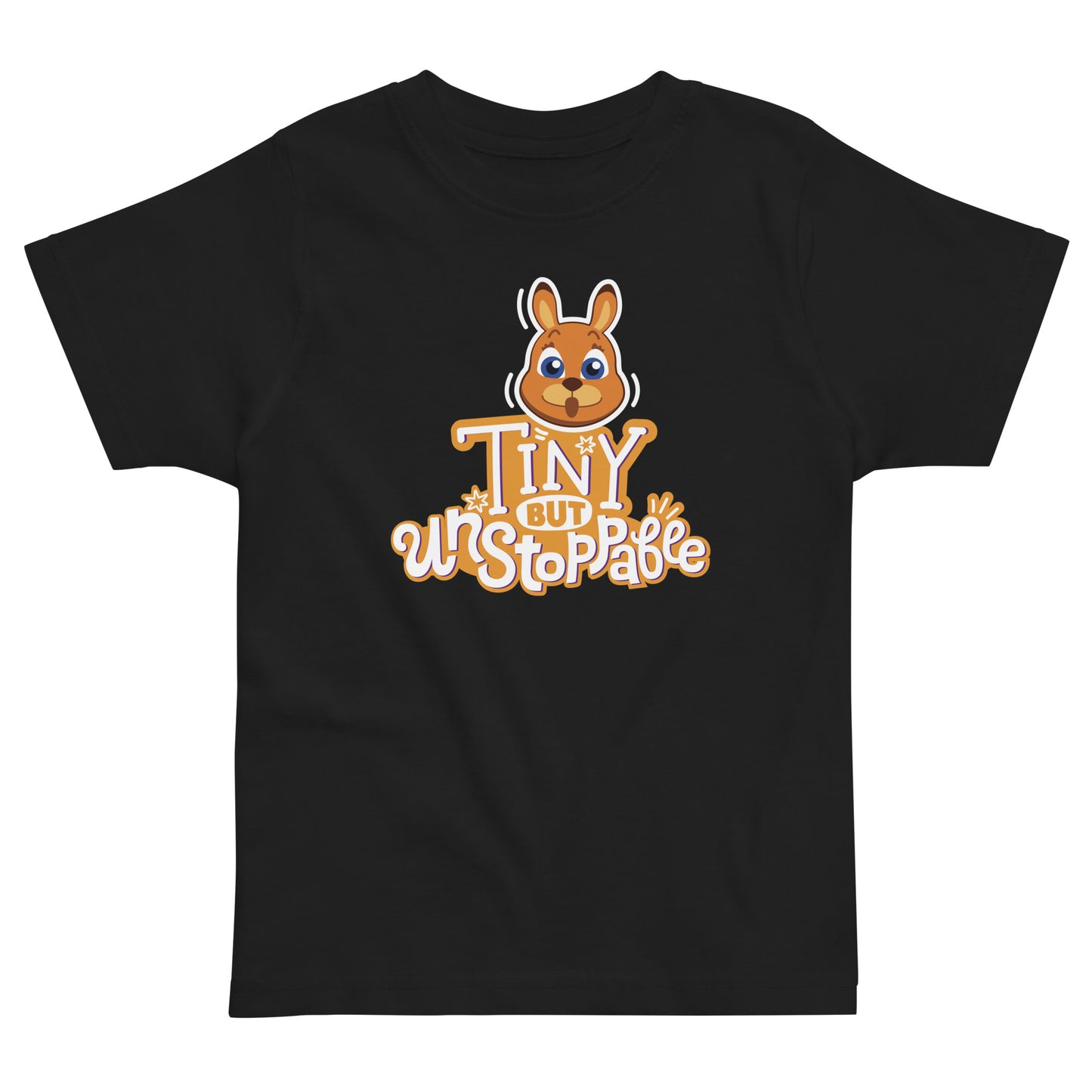 Masha and the Bear Friends: Emoji Toddler jersey t-shirt Black T-SHIRT