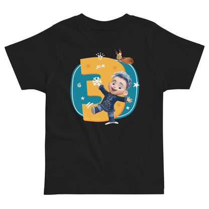 Masha and the Bear Friends Toddler Jersey 3 Years T-shirt Black