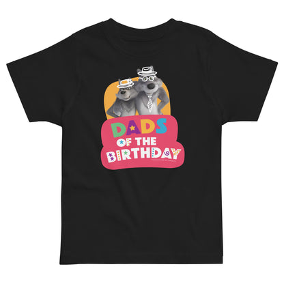 Masha and the Bear Friends Toddler Jersey Birthday #1 T-shirt Black