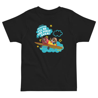 Masha and the Bear Friends Toddler Jersey Be The First T-shirt Black
