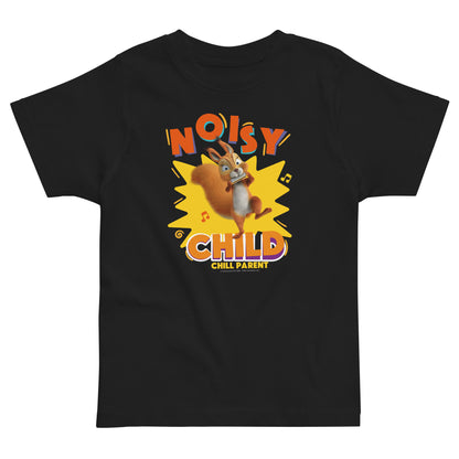 Masha and the Bear Friends Toddler Jersey Noisy Child T-shirt Black