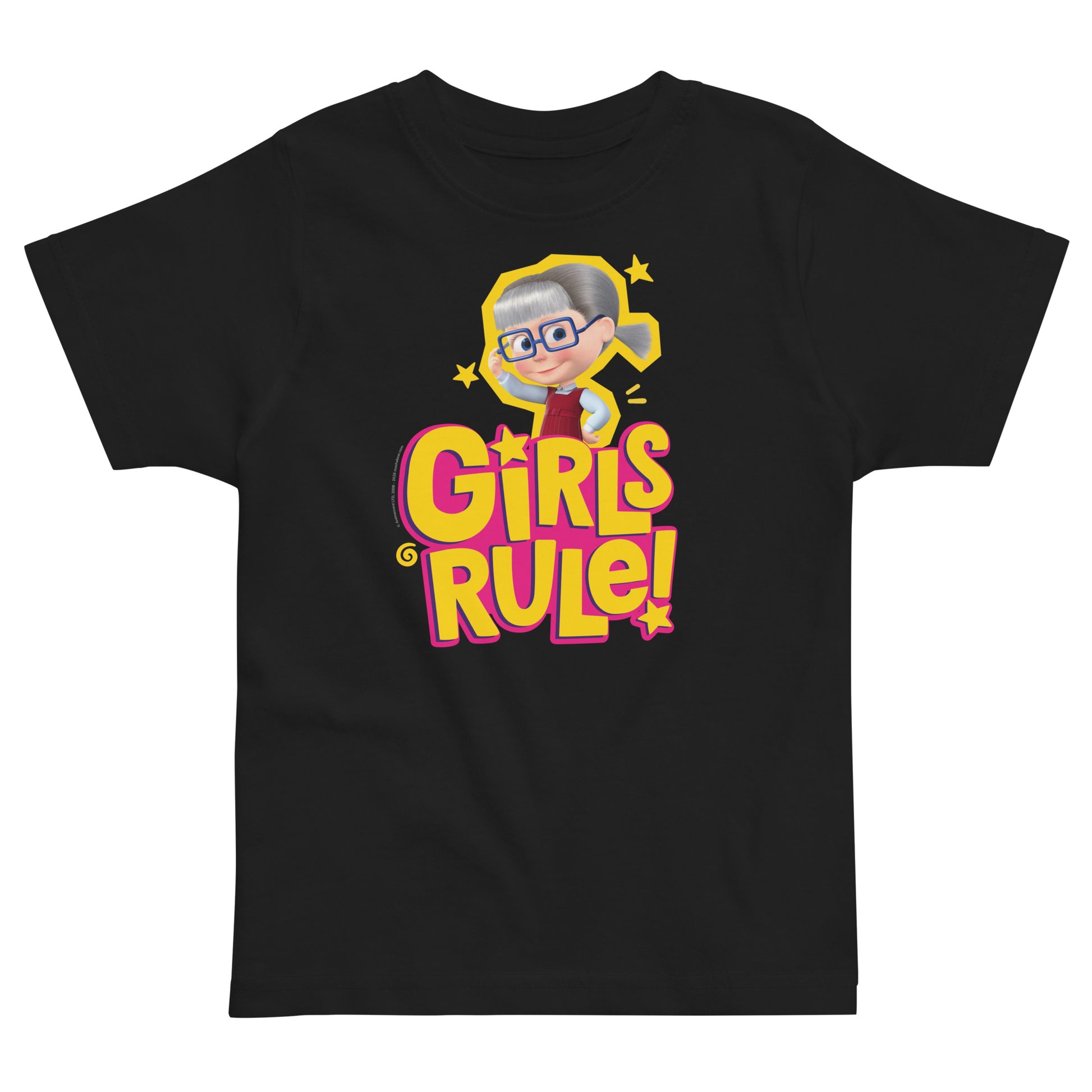 Masha and the Bear Friends For Her Toddler jersey t-shirt Black T-SHIRT