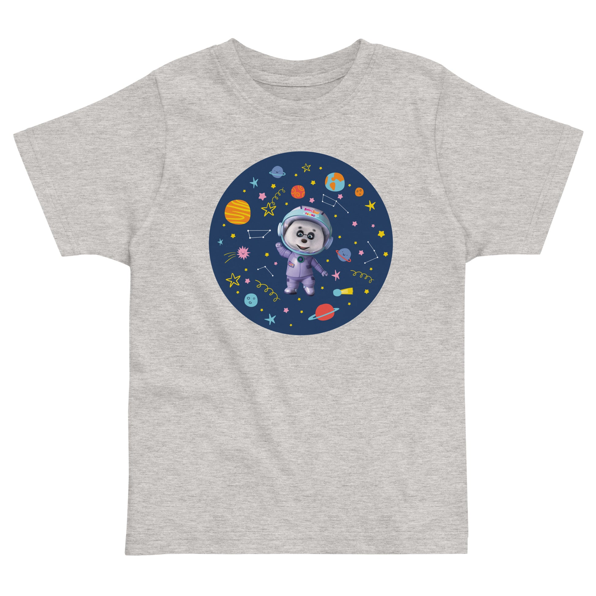 Masha and The Bear Friends Cosmic Toddler Jersey T-shirt T-SHIRT