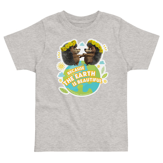 Masha and the Bear Friends Go Green! Toddler jersey t-shirt T-SHIRT