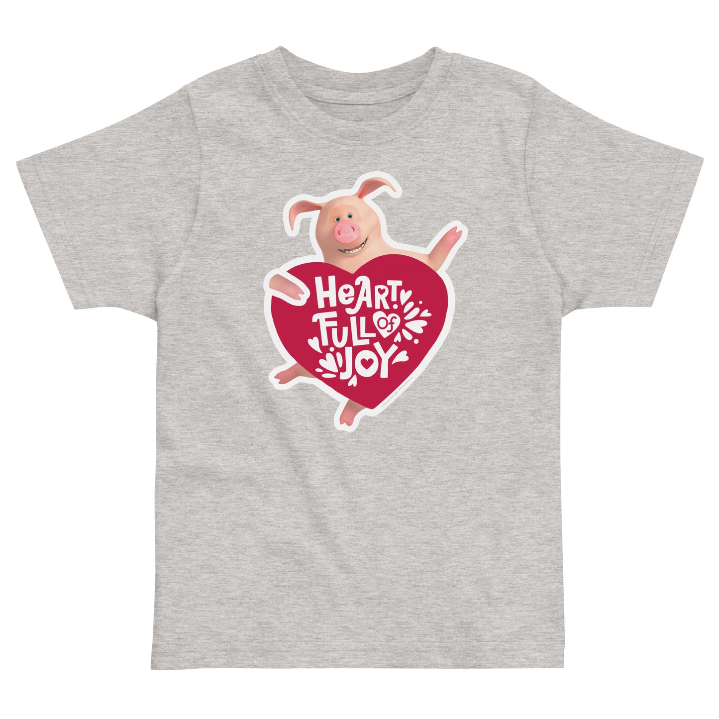 Masha and the Bear Friends Love Day Toddler jersey t-shirt Heather T-SHIRT