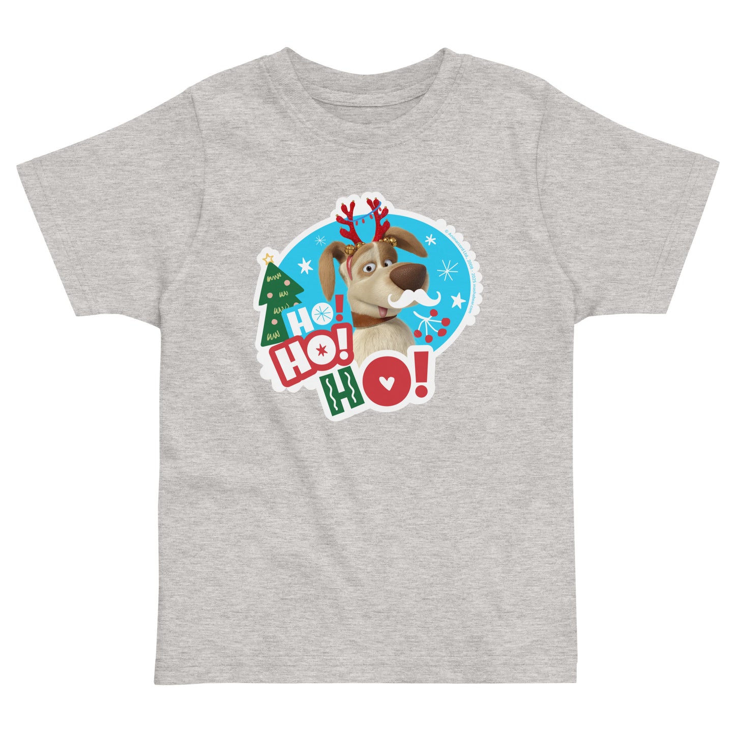 Masha and the Bear Friends Christmas Toddler jersey t-shirt Heather T-SHIRT