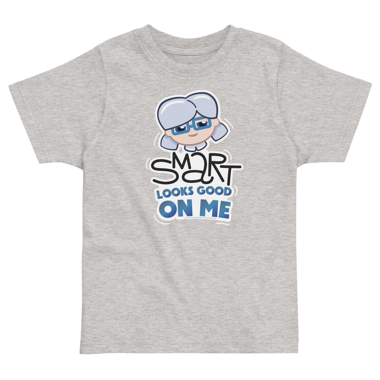 Masha and the Bear Friends: Emoji Toddler jersey t-shirt Heather T-SHIRT