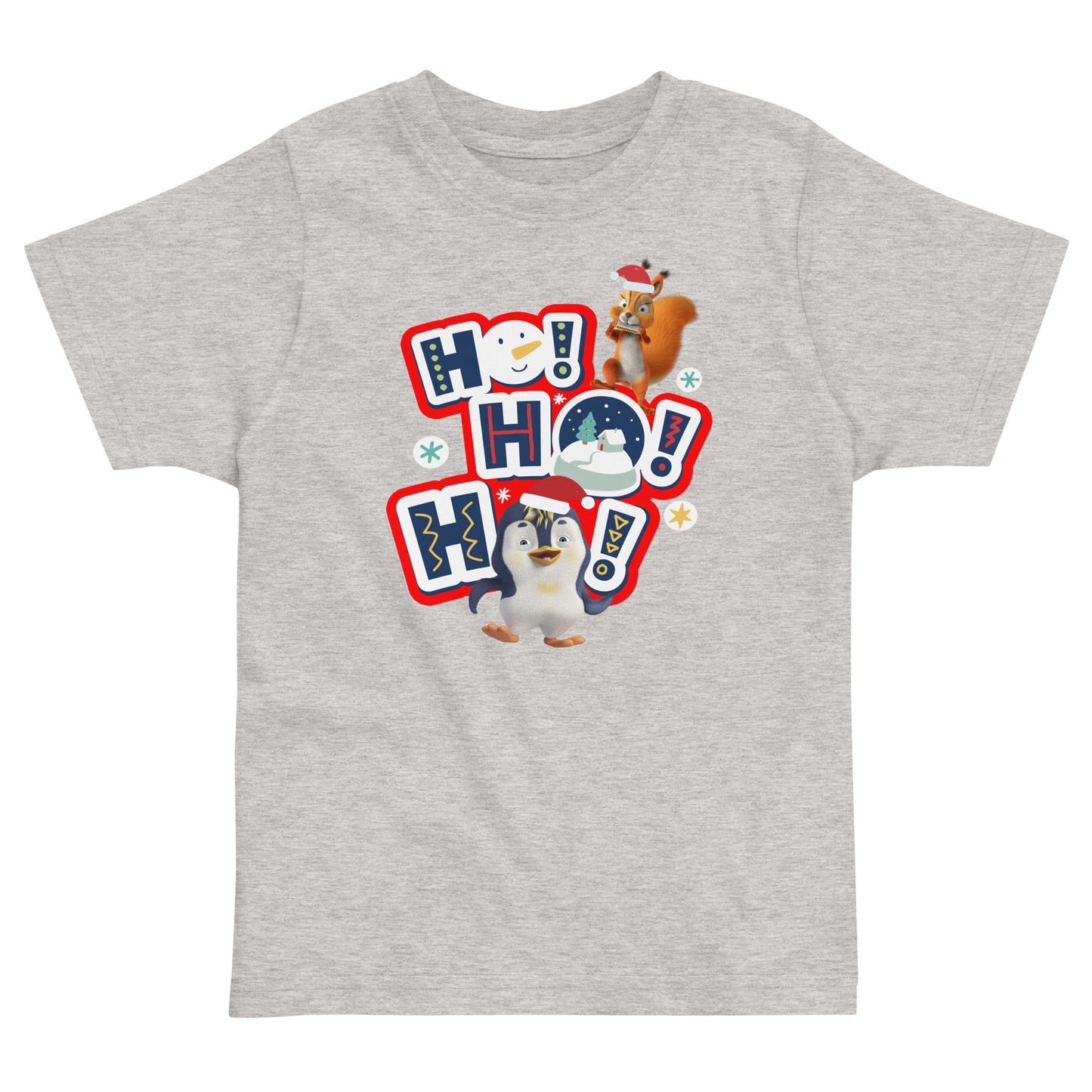 Masha and the Bear Friends Christmas Toddler Jersey T-shirt Heather T-SHIRT