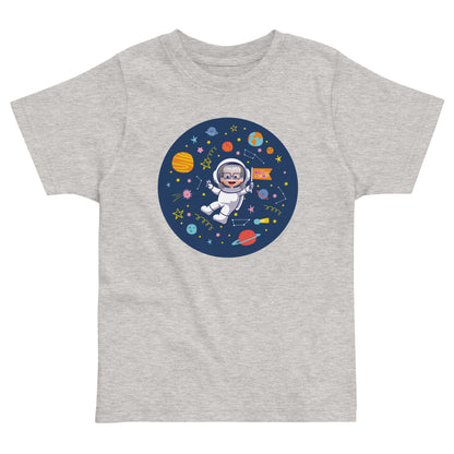 Masha and The Bear Friends Cosmic #2 Toddler Jersey T-shirt Heather