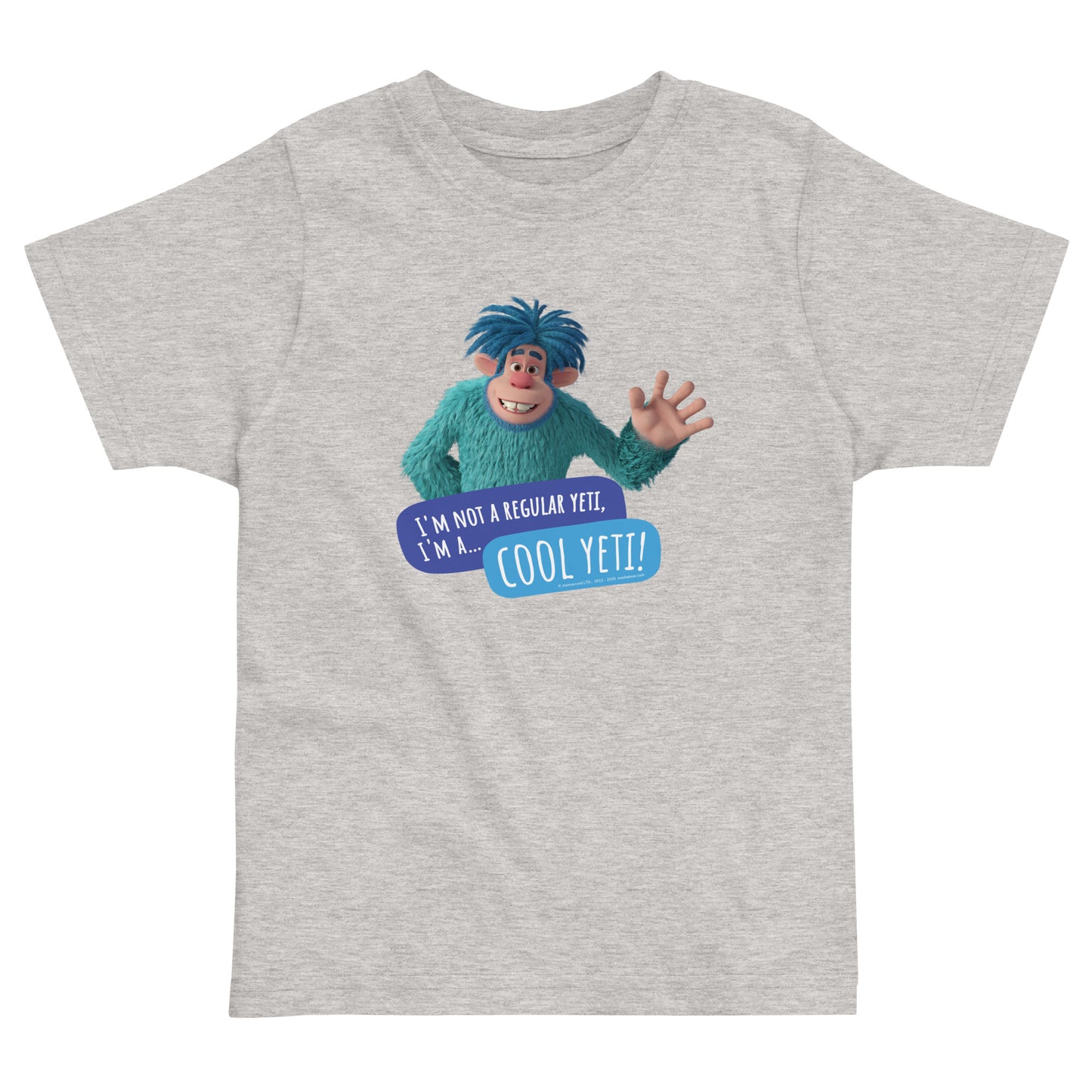 Masha and the Bear Friends Cool Yeti! Toddler Jersey T-shirt Heather T-SHIRT