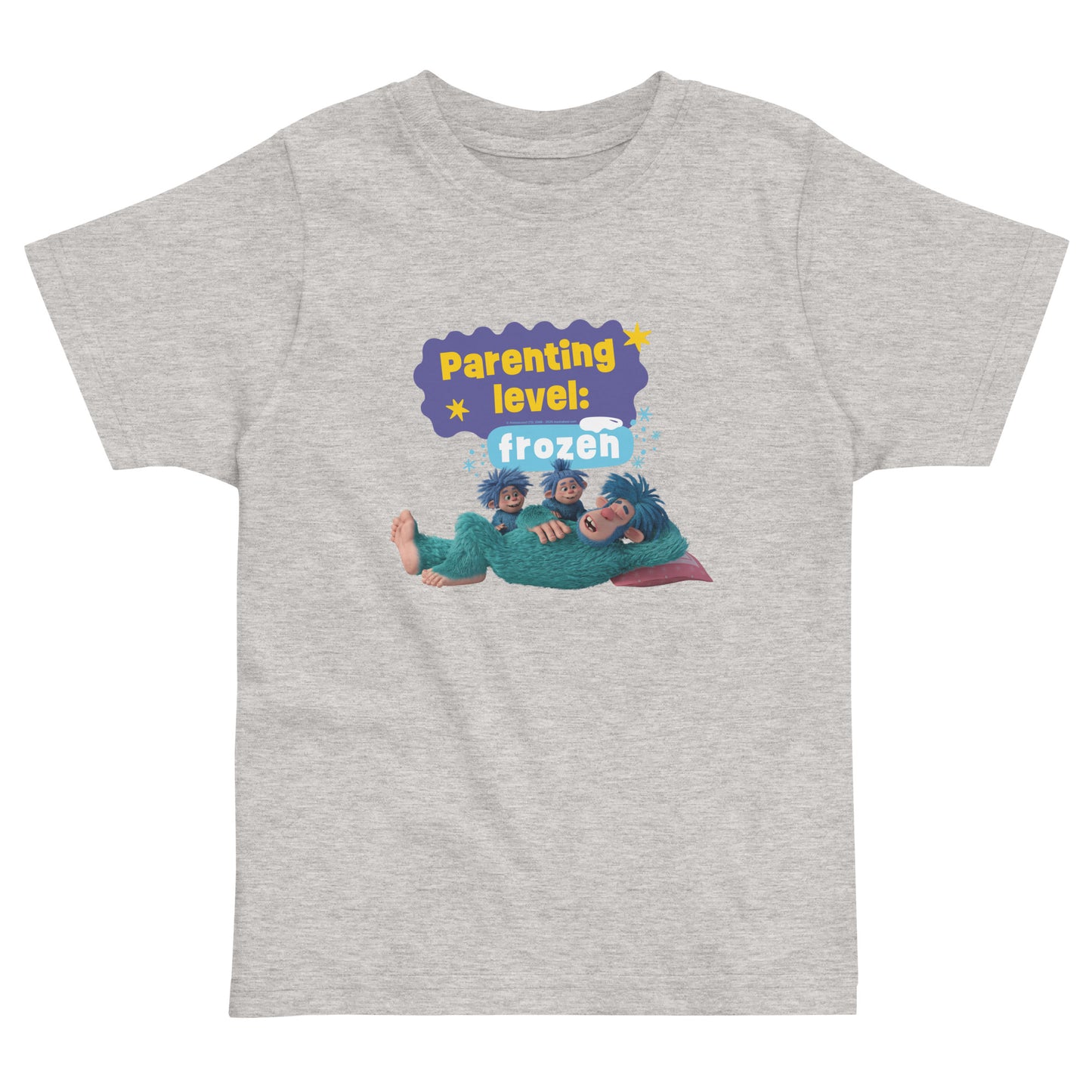 Masha and the Bear Frozen Parenting Toddler Jersey T-shirt Heather T-SHIRT