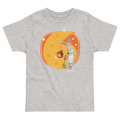 Masha and the Bear Friends Toddler Jersey 6 Years T-shirt Heather