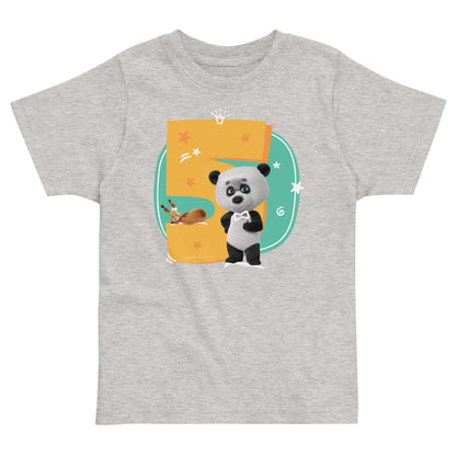 Masha and the Bear Friends Toddler Jersey 5 Years T-shirt Heather