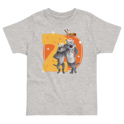 Masha and the Bear Friends Toddler Jersey 2 Years T-shirt Heather