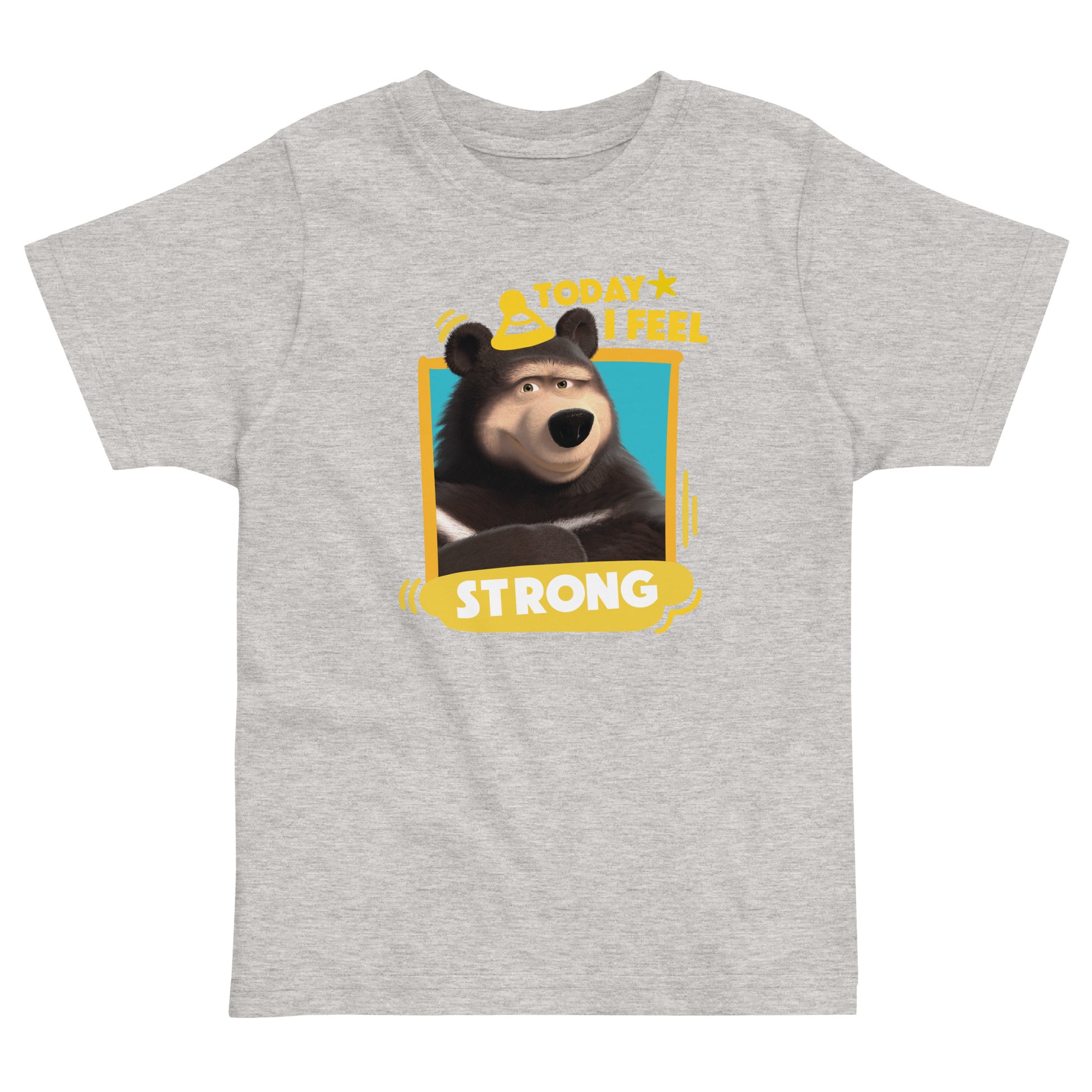 Masha and the Bear Friends Toddler Jersey Strong T-shirt Heather