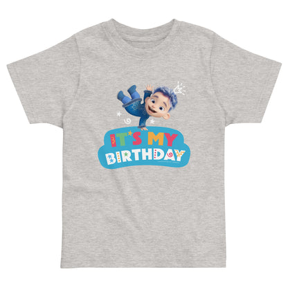 Masha and the Bear Friends Toddler Jersey Birthday #3 T-shirt Heather