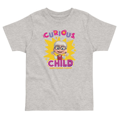 Masha and the Bear Friends Toddler Jersey Curious Child T-shirt Heather