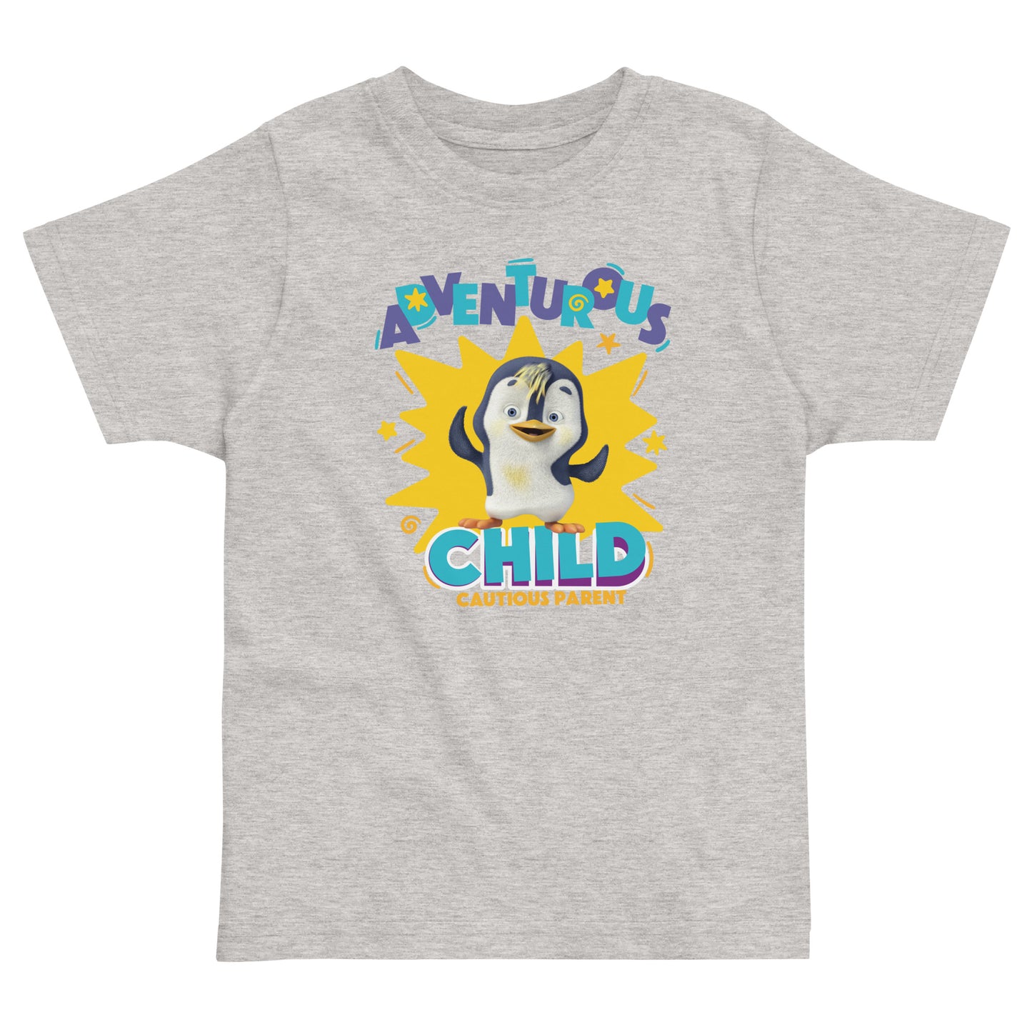 Masha and the Bear Friends Toddler Jersey Adventurous Child T-shirt Heather