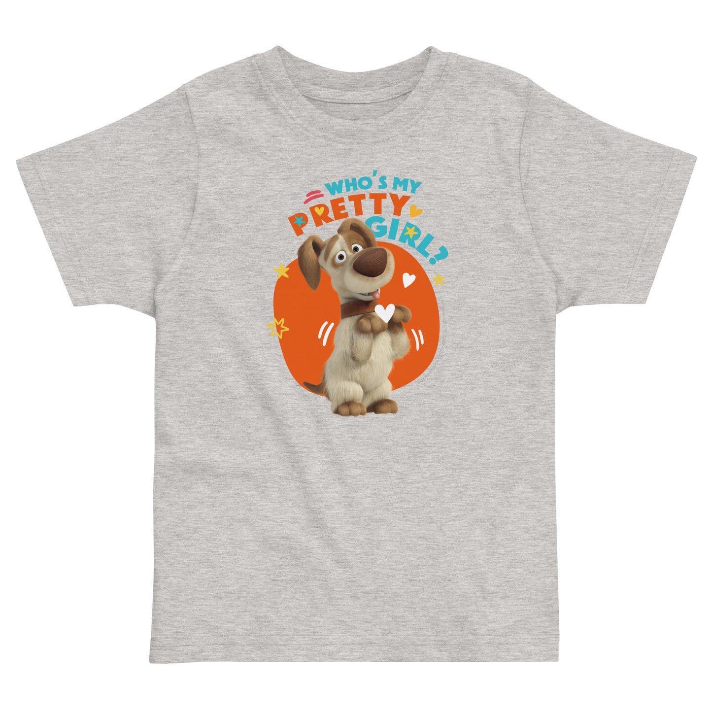 Masha and the Bear Friends Toddler Jersey Pretty Girl T-shirt Heather