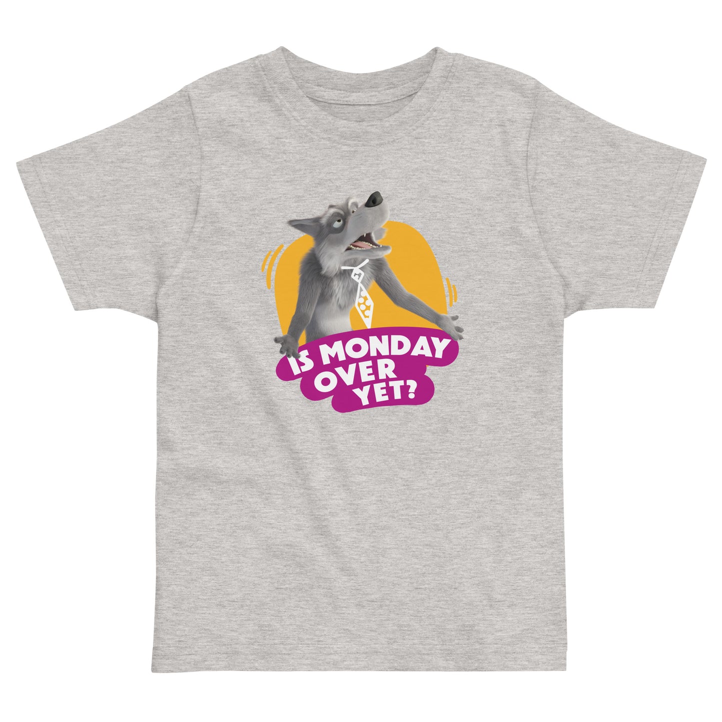 Masha and the Bear Friends Toddler Jersey Monday T-shirt Heather