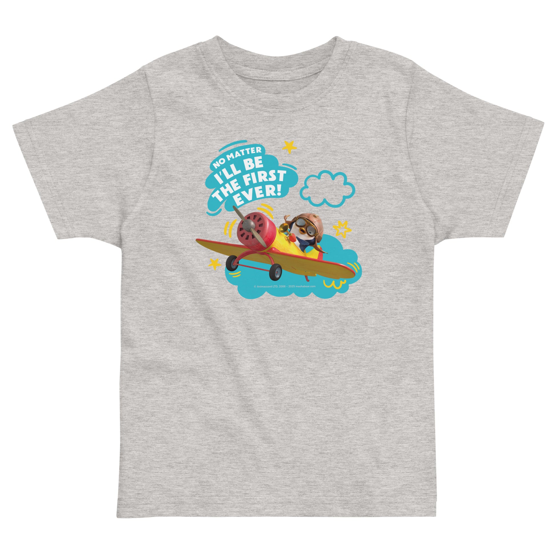 Masha and the Bear Friends Toddler Jersey Be The First T-shirt Heather