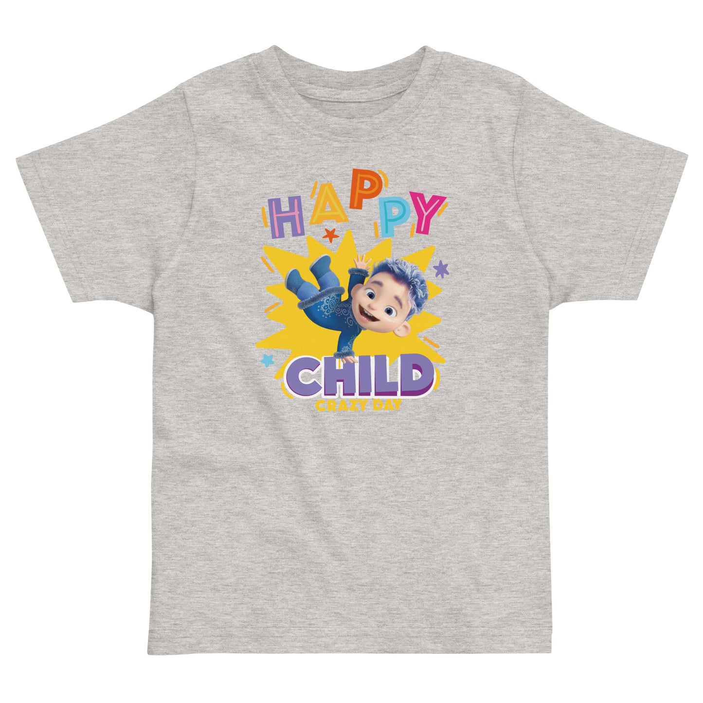 Masha and the Bear Friends Toddler Jersey Happy Child #2 T-shirt Heather
