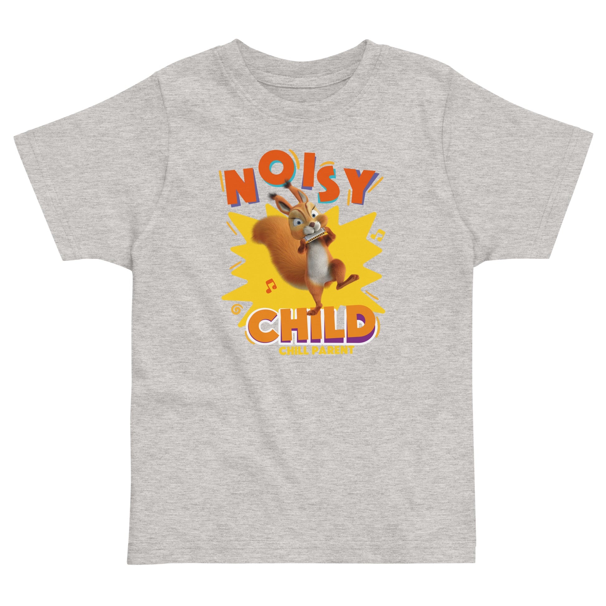 Masha and the Bear Friends Toddler Jersey Noisy Child T-shirt Heather