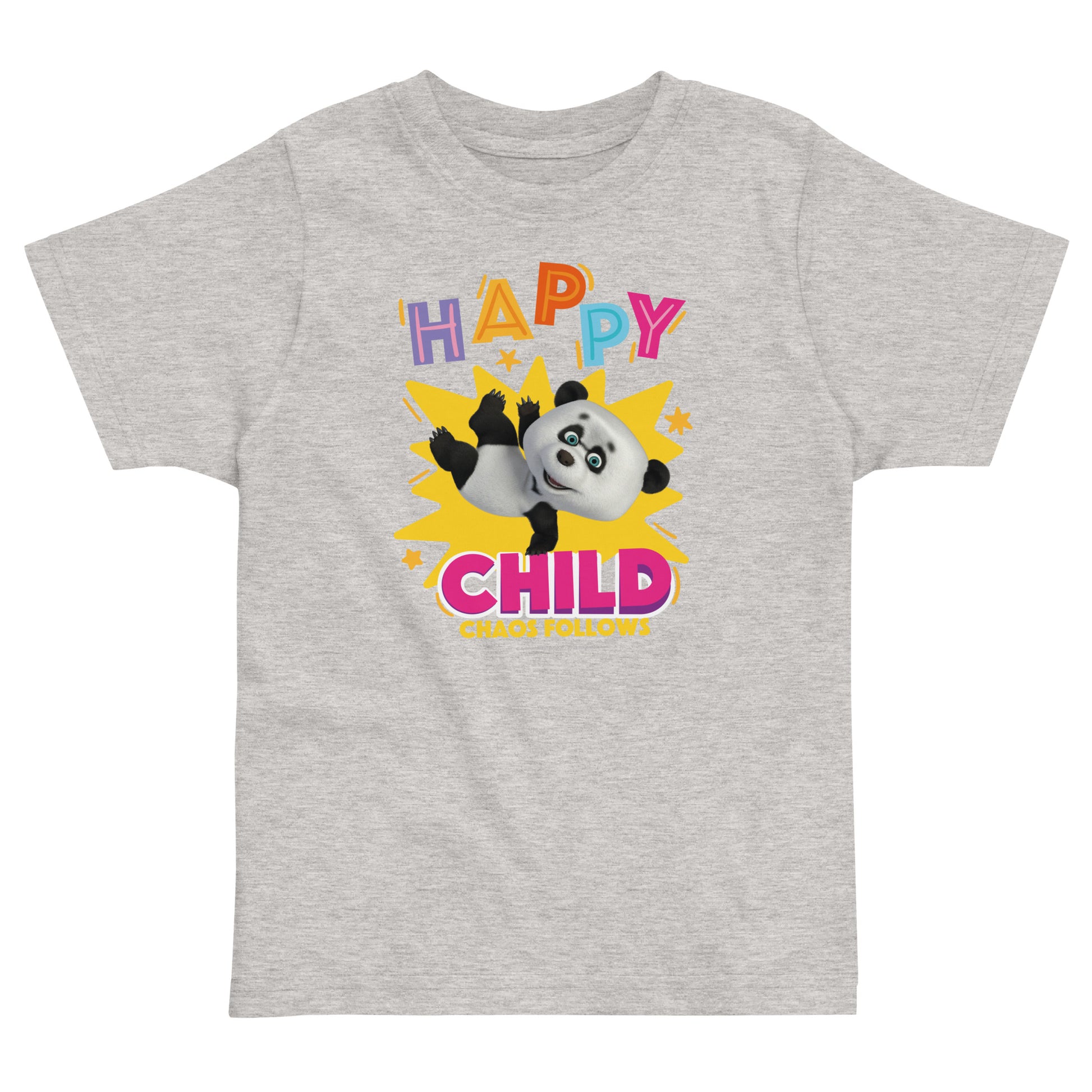 Masha and the Bear Friends Toddler Jersey Happy Child #1 T-shirt Heather