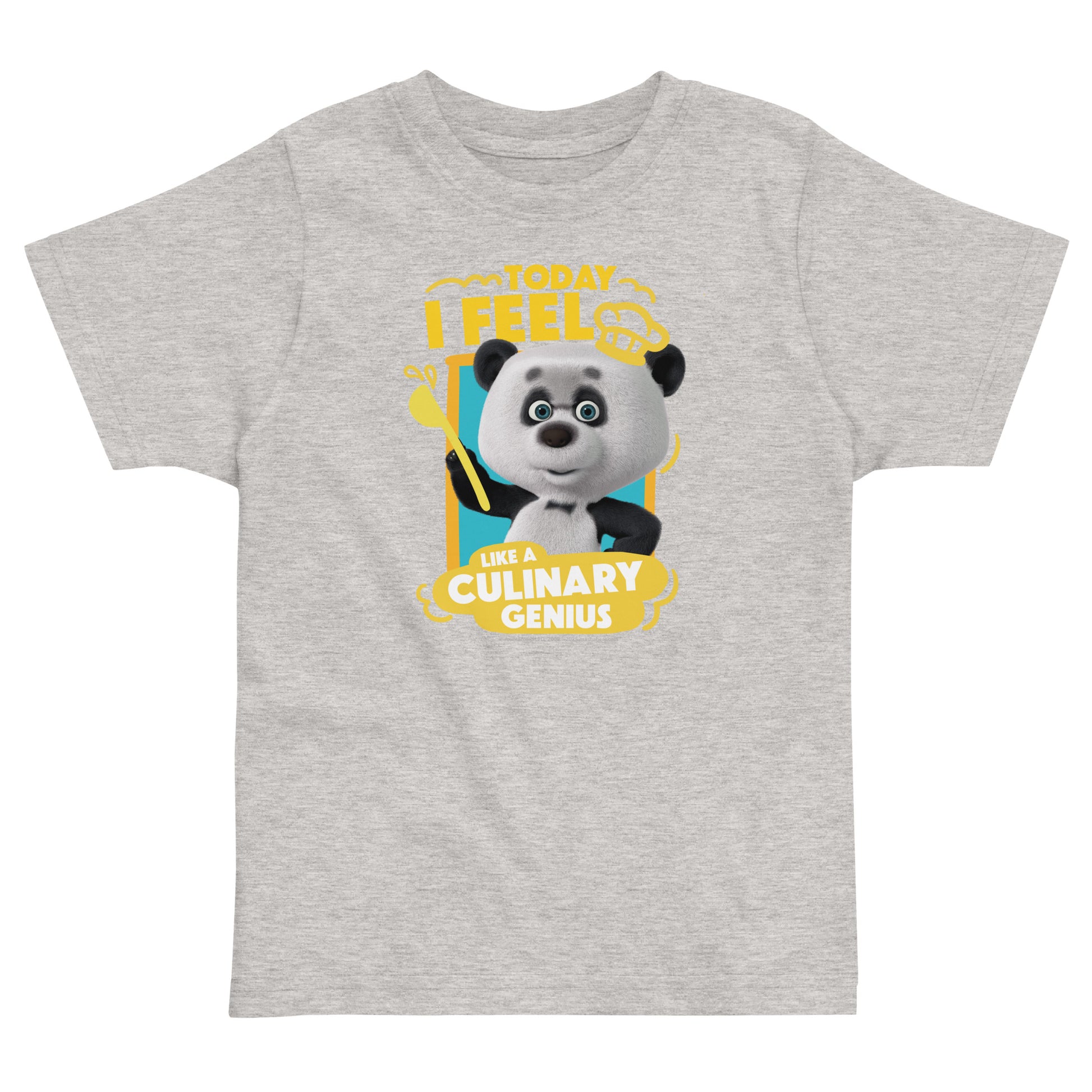 Masha and the Bear Friends Toddler Jersey Culinary T-shirt Heather