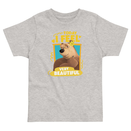 Masha and the Bear Friends Toddler Jersey Beautiful T-shirt Heather