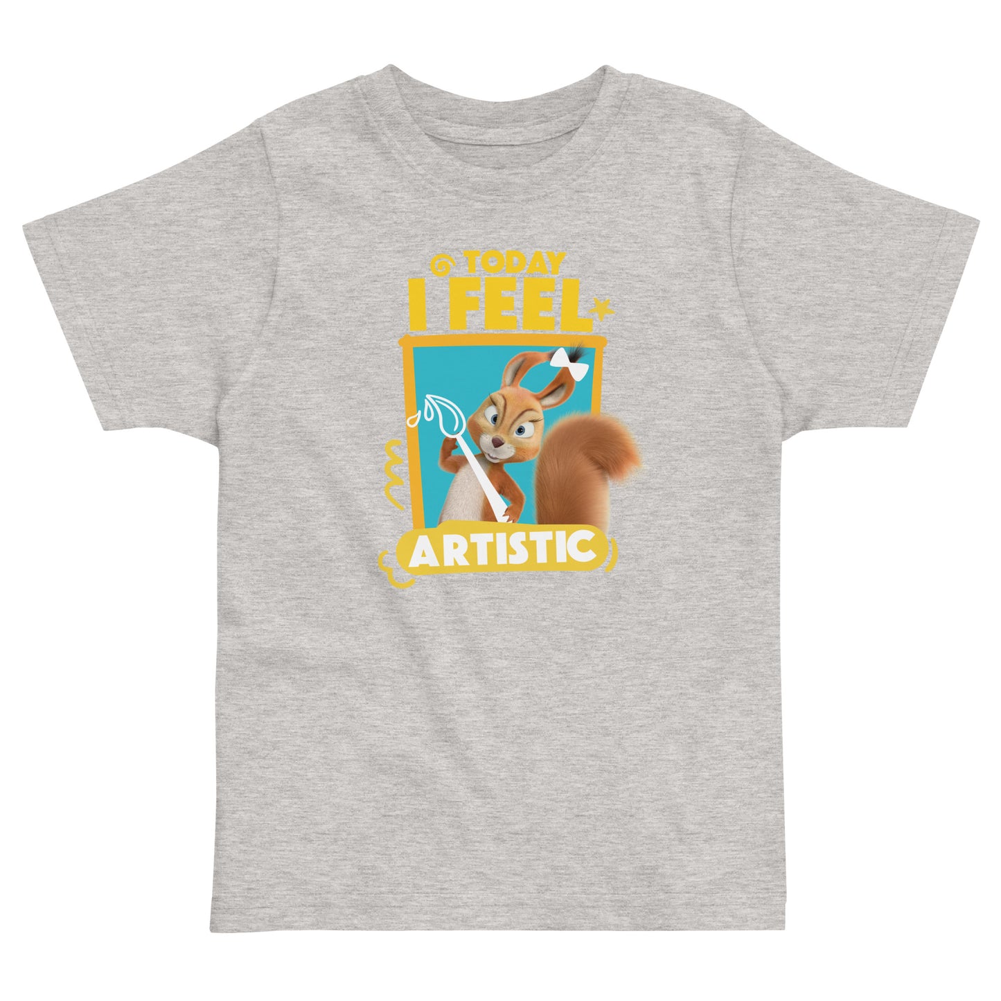 Masha and the Bear Friends Toddler Jersey Artistic T-shirt Heather