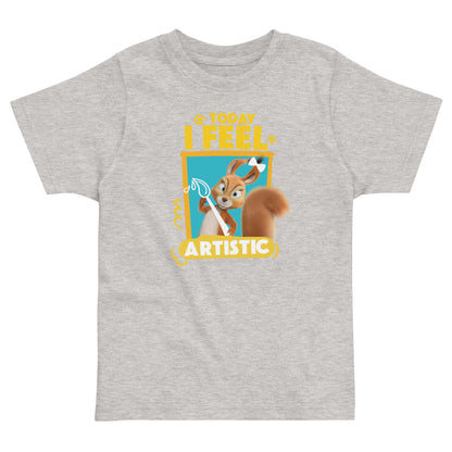 Masha and the Bear Friends Toddler Jersey Artistic T-shirt Heather