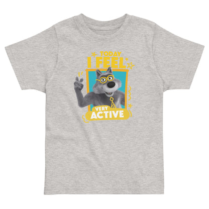 Masha and the Bear Friends Toddler Jersey Active T-shirt Heather