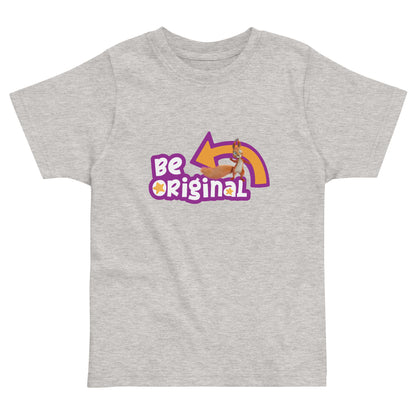 Masha and the Bear Friends Toddler Jersey Be Original T-shirt Heather