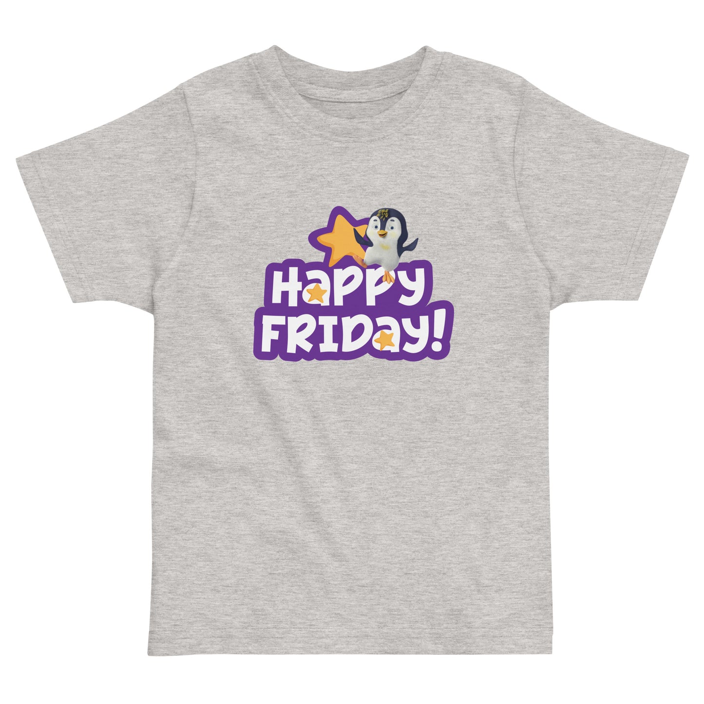 Masha and the Bear Friends Toddler Jersey Happy Friday T-shirt Heather