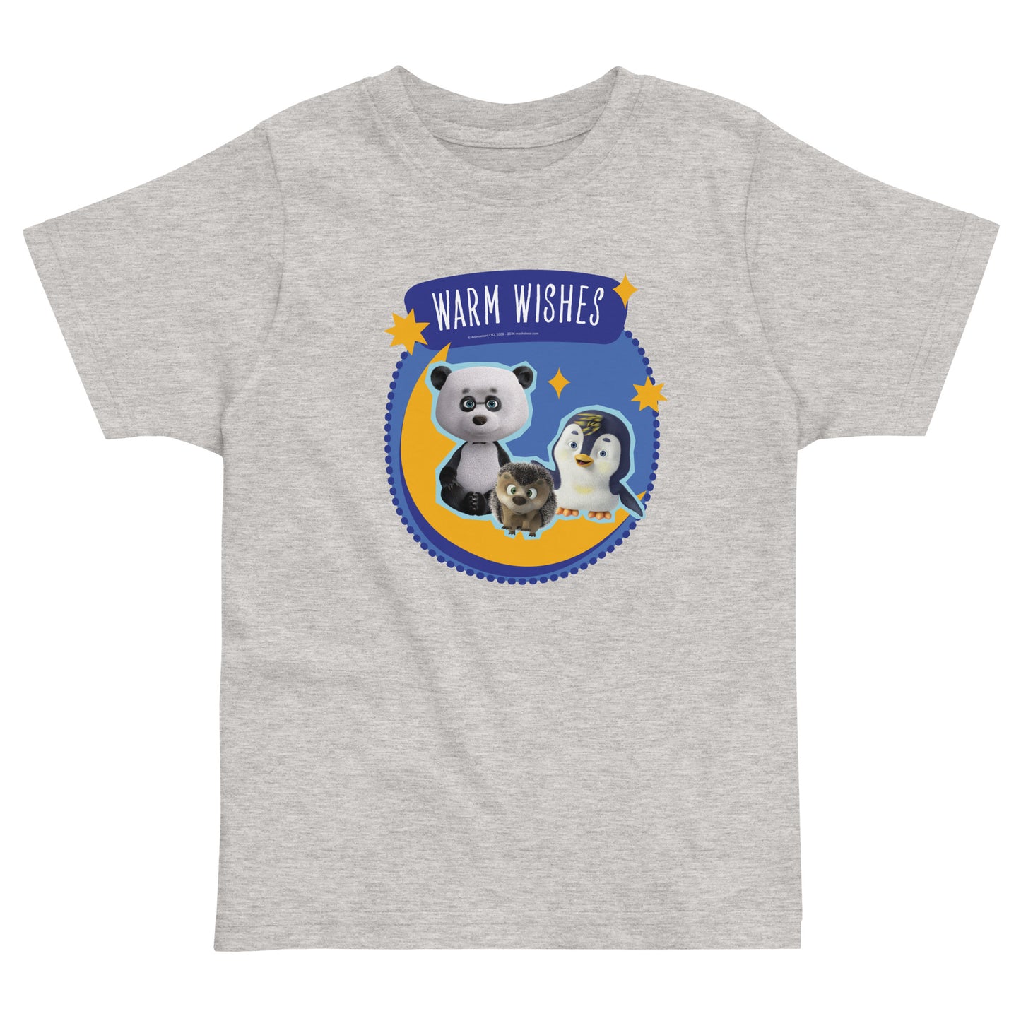 Masha and the Bear Friends Ramadan Toddler jersey t-shirt Heather T-SHIRT