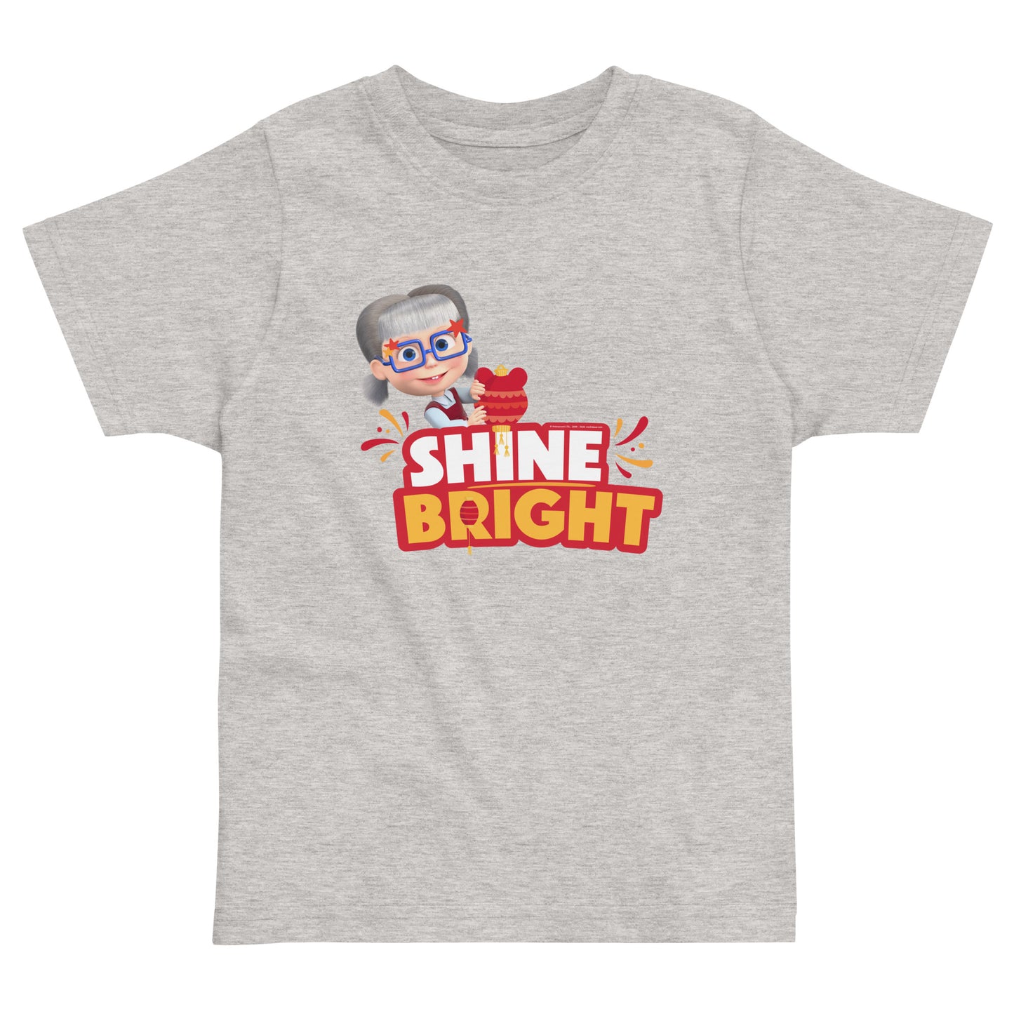 Masha and the Bear Friends Lunar Horse Toddler jersey t-shirt Heather T-SHIRT