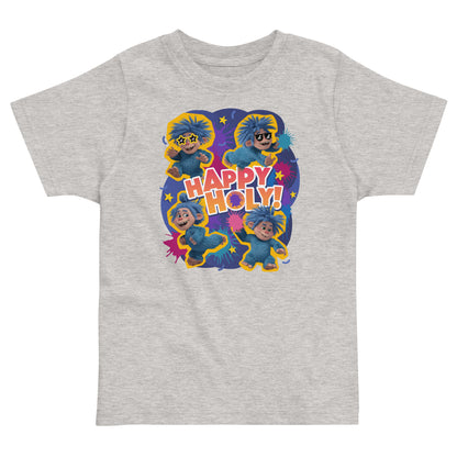 Masha and the Bear Friends Color Splash Toddler jersey t-shirt Heather T-SHIRT