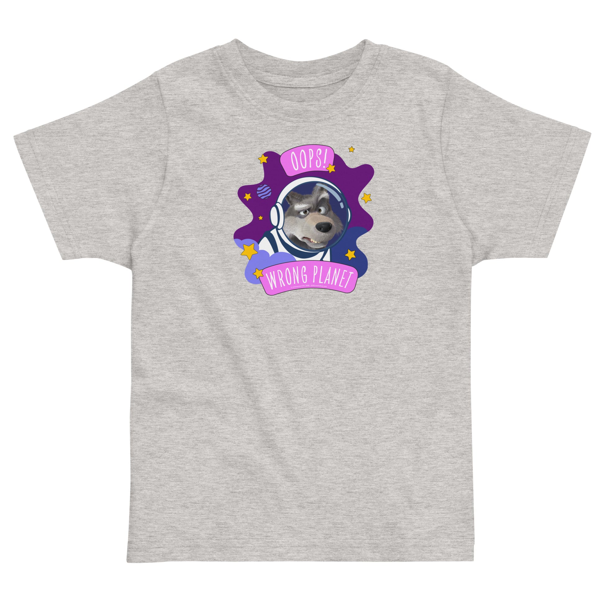 Masha and the Bear Friends Wrong Planet Toddler jersey t-shirt Heather T-SHIRT