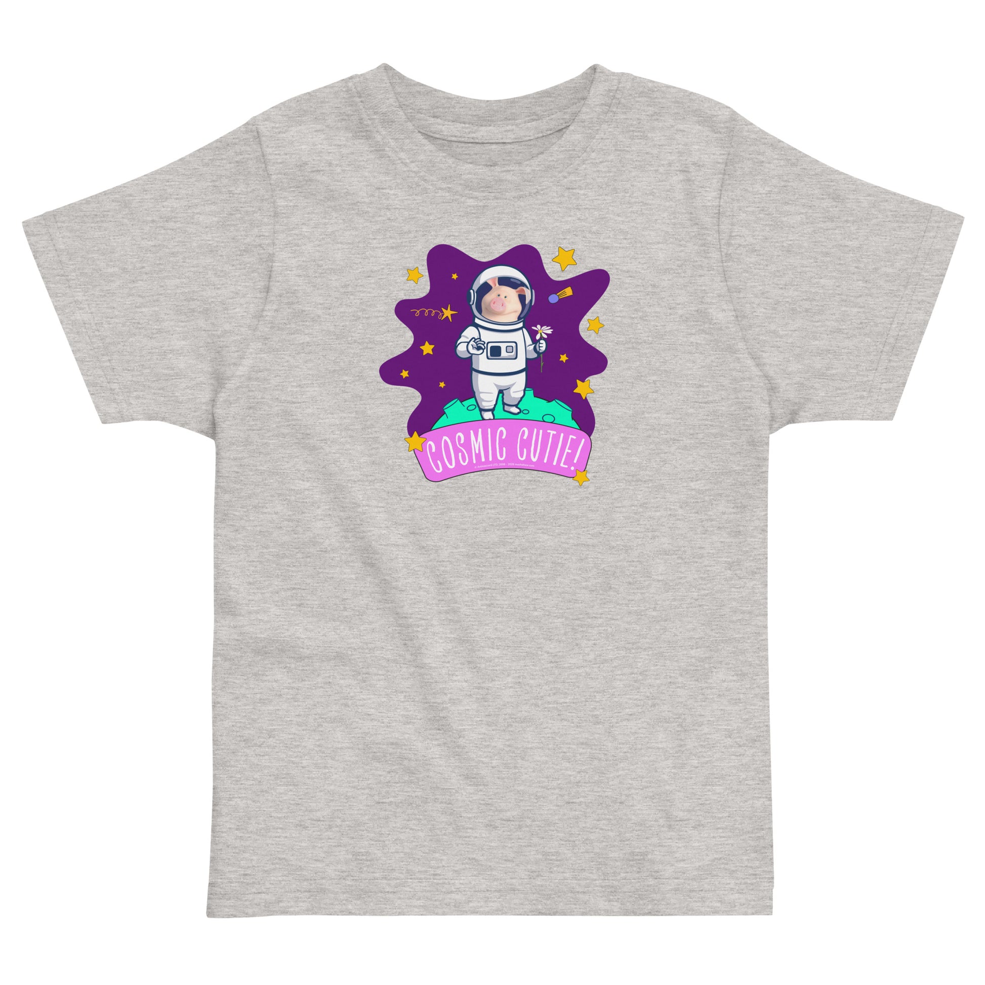 Masha and the Bear Friends Cosmic Cutie! Toddler jersey t-shirt Heather T-SHIRT