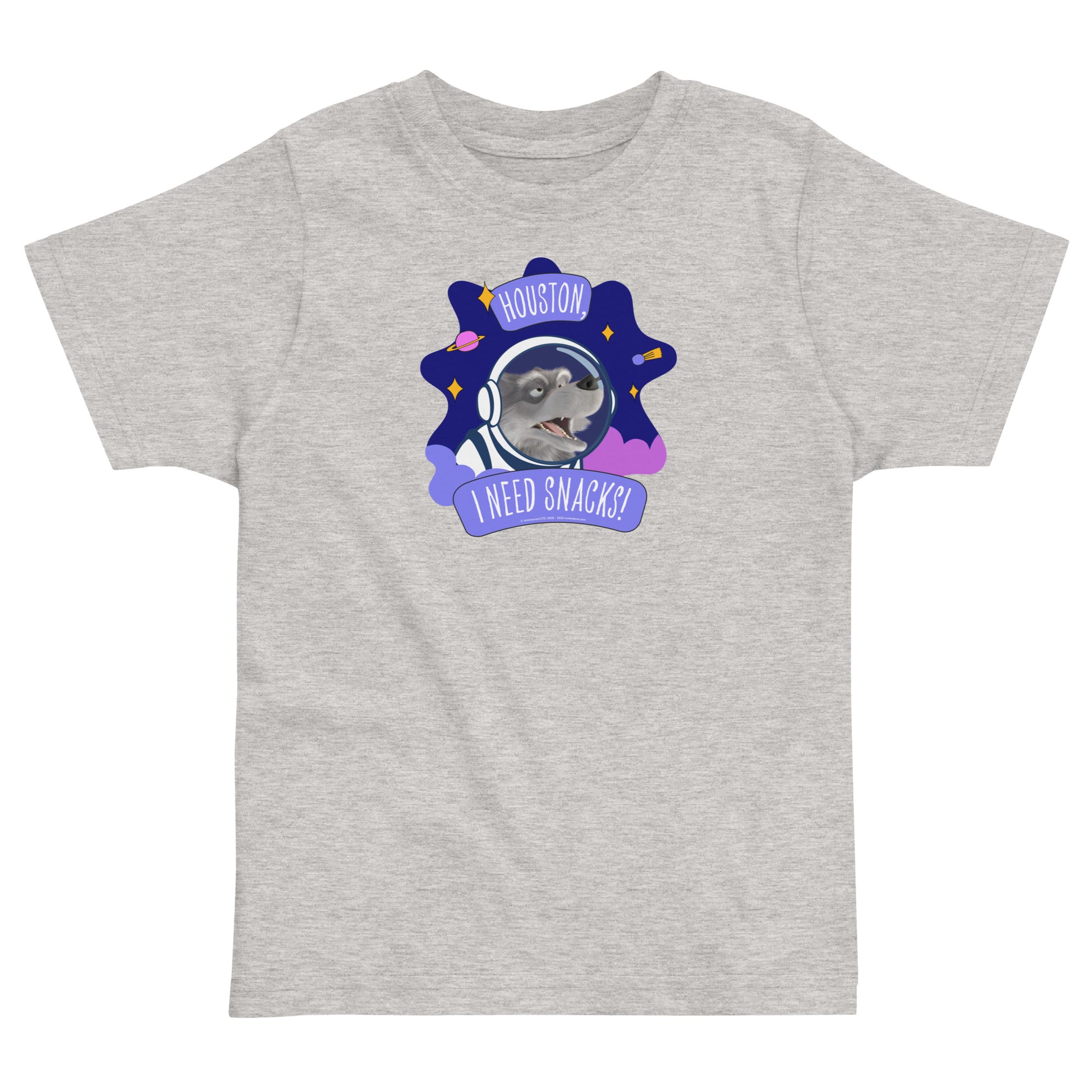 Masha and the Bear Friends I Need Snacks! Toddler jersey t-shirt Heather T-SHIRT