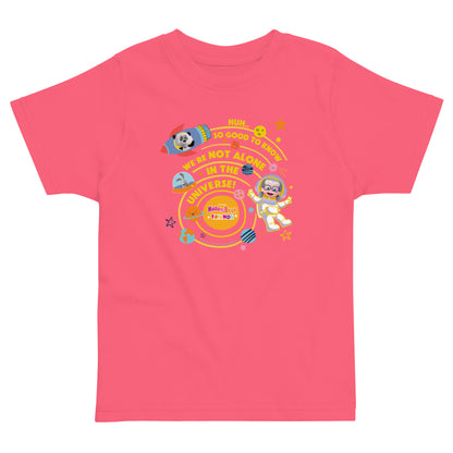 Masha and The Bear Friends Not Alone Toddler Jersey T-shirt Hot Pink T-SHIRT