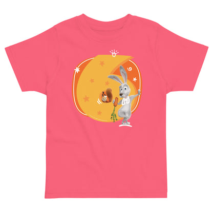 Masha and the Bear Friends Toddler Jersey 6 Years T-shirt Hot Pink